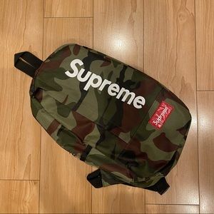 Designer inspired camo crossbody